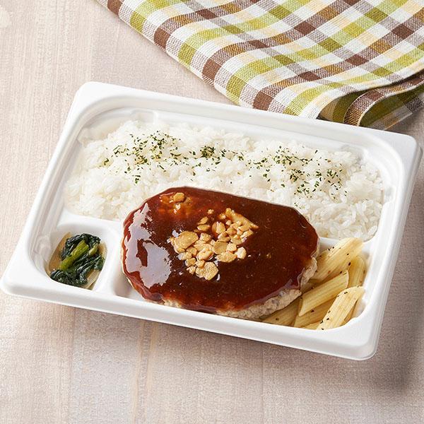 大きな鉄板焼ハンバーグ弁当