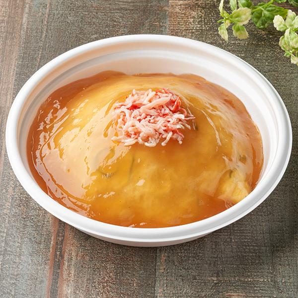 鶏ガラスープが決め手の天津飯
