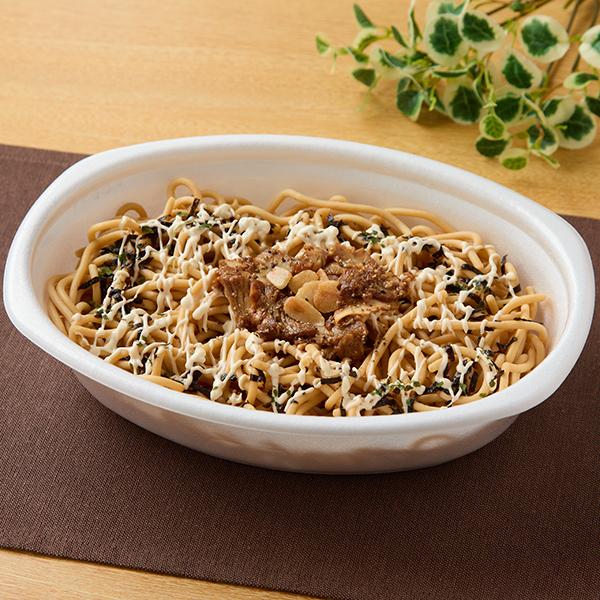 特盛太麺！チャーシューにんにくマヨパスタ