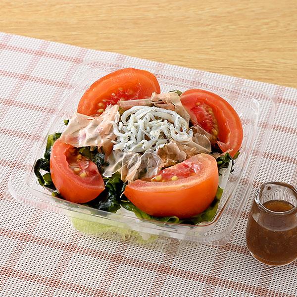 高リコピントマトとわかめのサラダ