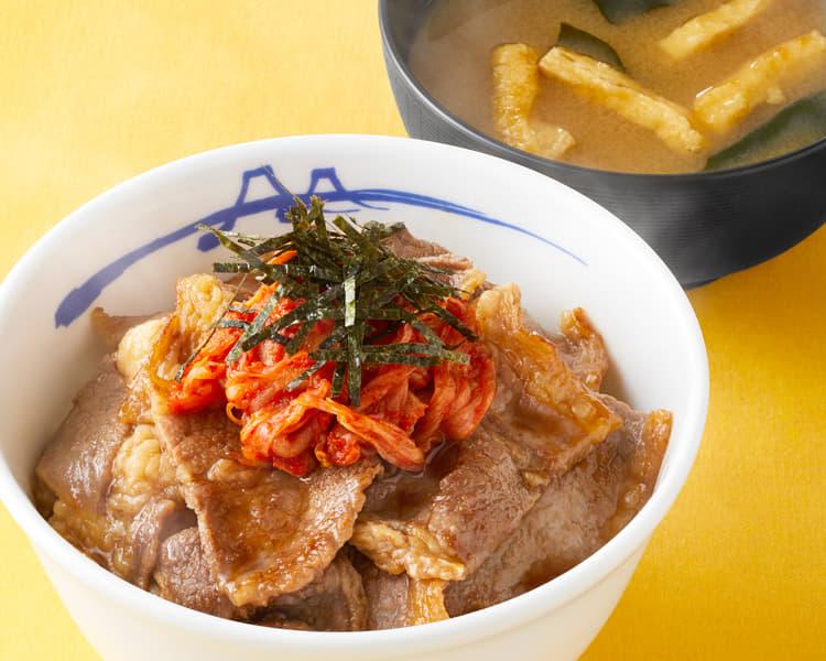 キムカル丼小盛