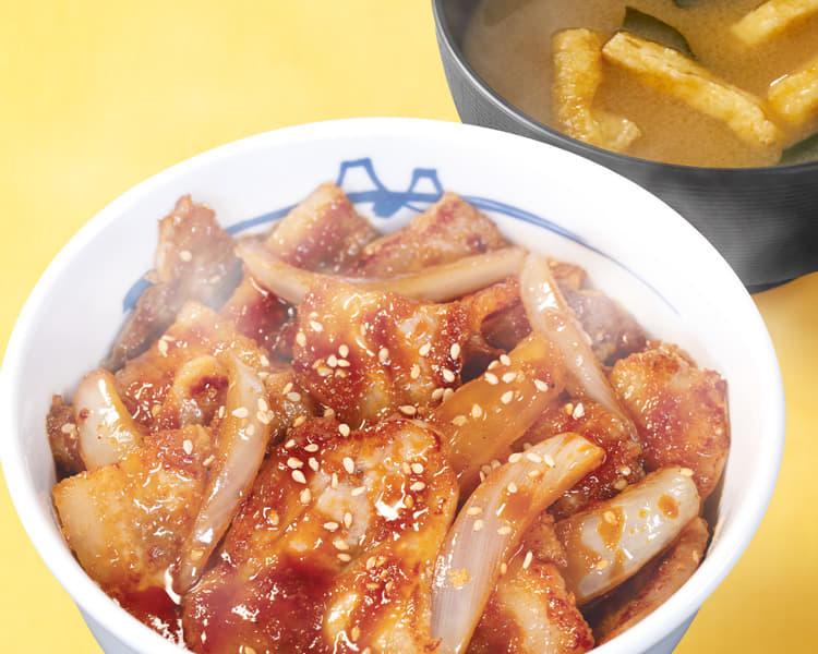 スタミナ厚切り豚カルビ丼並盛