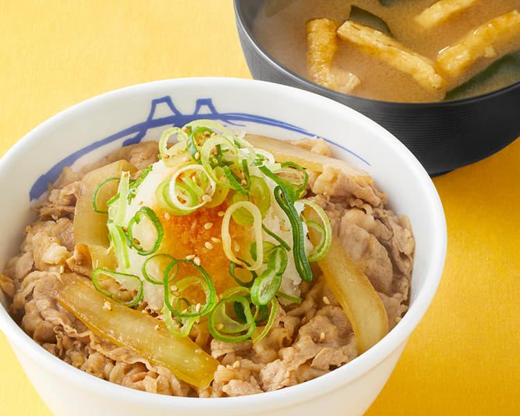鬼おろしポン酢牛めしあたま大盛