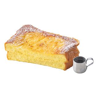 ふわふわフレンチトーストメープルシロップ添え(4枚切)
