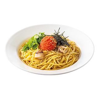 ヤリイカと明太子の和風パスタ