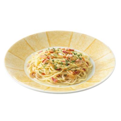 ０１ローストしたベーコンのペペロンチーノ