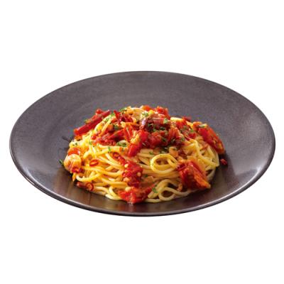 ３０セミドライトマトの辛口ペペロンチーノ