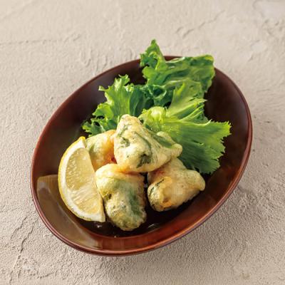 ≪信濃町店限定≫カマンベールチーズとハモンセラーノ大葉のフリット