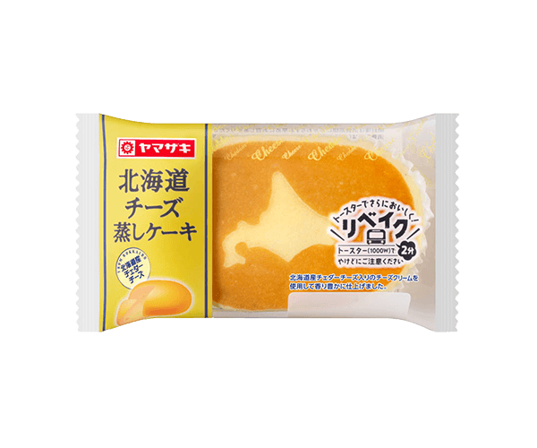 北海道チーズ蒸しケーキ