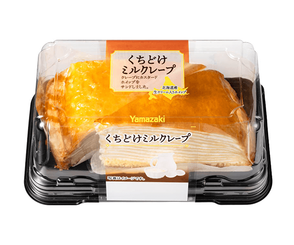 くちどけミルクレープ